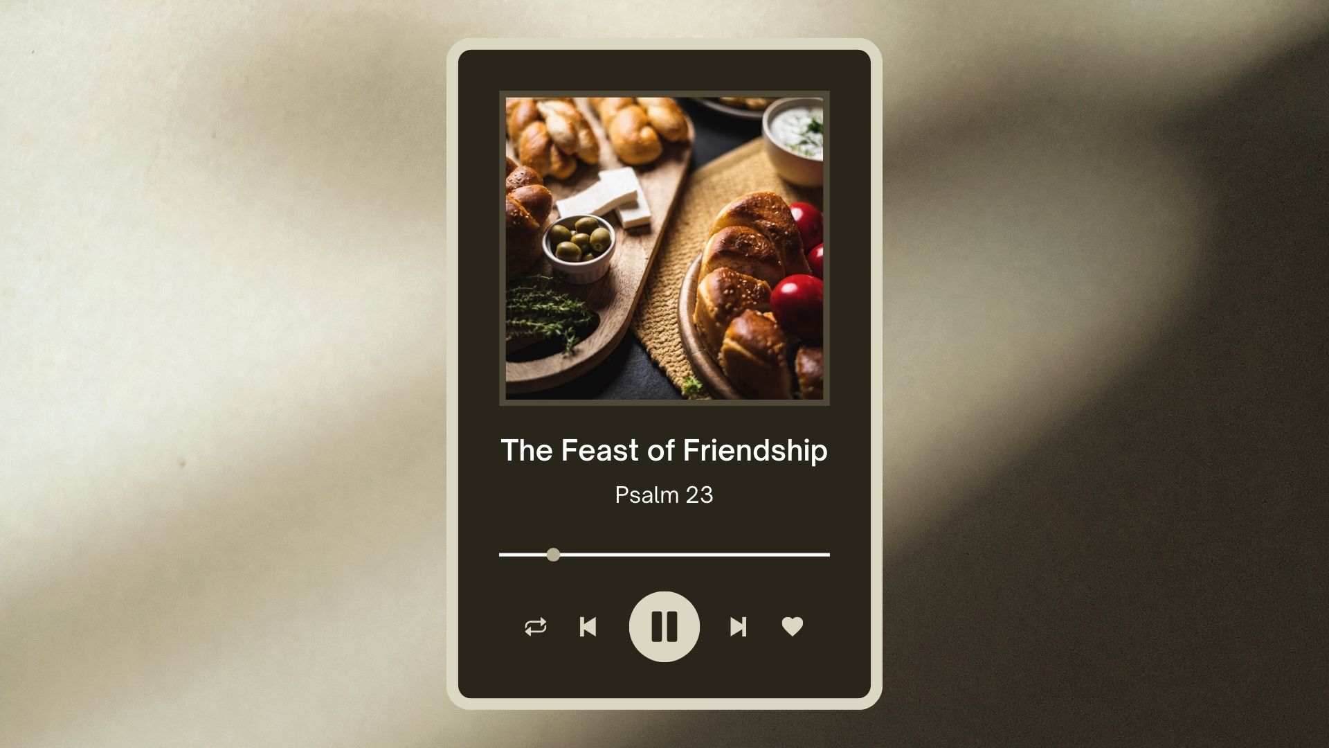 The Feast of Friendship